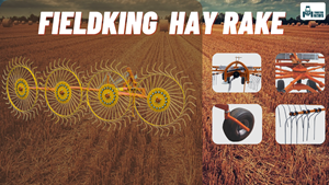 Fieldking Hay Rake: Powerful Tractor Implement With High Performance Features & Specifications 