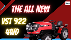 All About Latest VST 922 4WD Tractor- Price, Features, & Specification Full Review