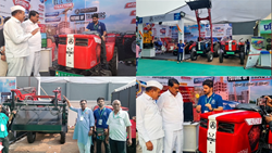 Electric Tractor Venture 'AutoNxt Automation' Unveils Ground-breaking Innovations at KRISHITHON 2023