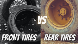 Comparison of Front Tire Vs Rear Tire- Know All The Differences