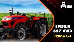  Eicher 557 4WD, Prima G3 Tractor- 2022, Features and Specifications