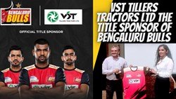 Bengaluru Bulls' Title Sponsor Will Be Vst Tillers Tractors Ltd