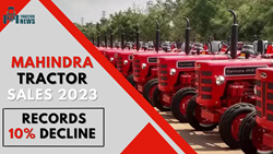 Mahindra Tractor Sales 2023: Records 10% Decline in Sales 