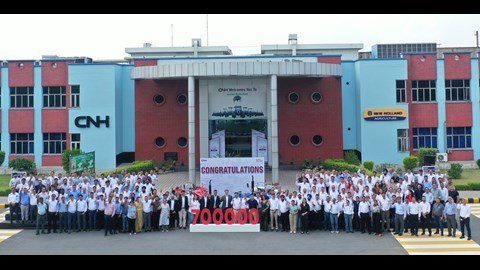 CNH India Hits Major Milestone: 700,000 Tractors Manufactured in Greater Noida
