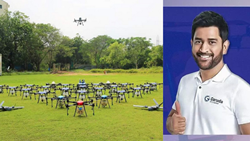 Dhoni Backed Indian Drone Startup Garuda Aerospace Raises ₹25 Crore in Funding Round Led by Venture Catalysts