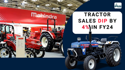 India's Largest Tractor Market Records 4% Drop in Sales in FY24