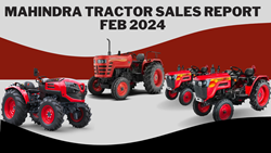 Mahindra Tractor Sales Report February 2024: Export Market Increased by 32%