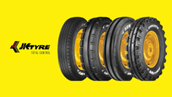 JK Tyre Unveils Cutting-Edge Off-Road Tyres at CII EXCON 2023