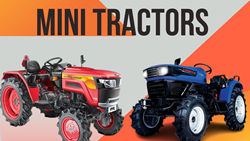 These 3 Affordable Mini Tractors From Top Brands Will Boost Farmers' Income.
