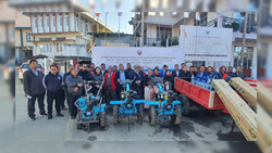 Nagaland: Pfuchatsumia Khel Receives Tractor and Power Tillers for Agricultural Advancement