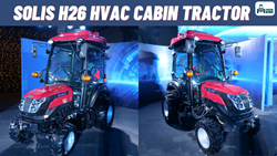 Solis H26 HVAC Cabin Tractor: The All New Advanced & Comfort Redefined Tractor for Easy Farming