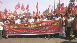 ‘All India Kisan Sabha’ To March To Office of Maharashtra Revenue Minster For Resolving Farmer’s Issues