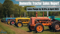 Domestic Tractor Sales Plunge by 10.9% in April 2023, 79,481 Units Sold