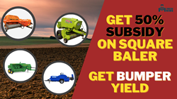 Good News: Get 50 % Subsidy on Square Baler, Know Application Details, Apply Before this Date