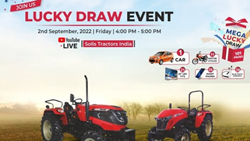 LUCKY DRAW UTSAV- On The Purchase Of A Solis Tractor, You Have The Chance To Win 500+ Gifts