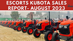 August 2023 Escorts Kubota Tractor Sales Report- Registered a Decline of 8.5% on Total Sales