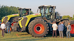 CLAAS Launches New Line of High Horsepower 4WD Tractors at Ag In Motion