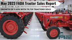 May 2023 FADA Tractor Sales Report: Promising Growth of 9.63% with 70,739 Tractors Sold