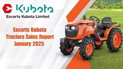 Escorts Kubota Limited Sold 6,669 Tractors in January 2025, with Strong Export Growth