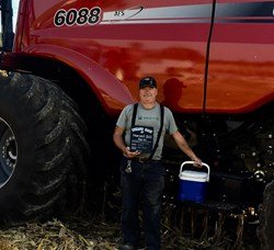 A Farmer from Indiana is looking for the first tractor he has ever bought