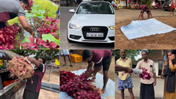 Farmer Sells Freshly Harvested Spinach on his Audi A4 Worth Rs 44 Lakhs: VIRAL Video