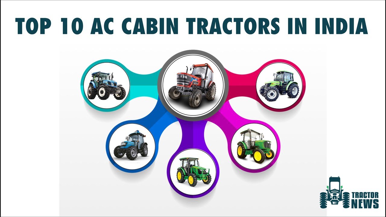 Top 10AC Cabin Tractors in India