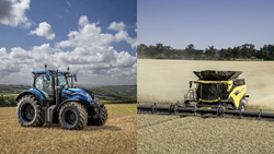 New Holland CR11 Harvester and T7.270 Methane Power CNG Tractor Receive Farm Machine Awards 2024