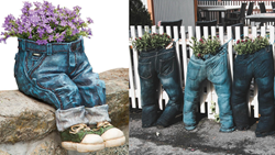 ‘From Jeans to Green’: Revamp Your Garden with Planting in Old Denim! - Gardening Tips