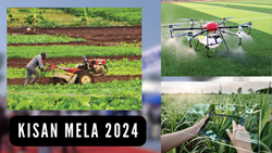 50,000 Farmers to Attend Kisan Mela, Cutting-Edge Agri Drones to Get Showcased