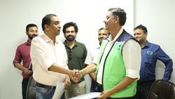 Urban Organic Farming Company The Living Greens Organic Signs Mou With Krishi Jagran