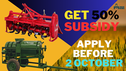 Good News for Farmers- Get 50% Subsidy on these Top 7 Agriculture Machinery, Apply Now