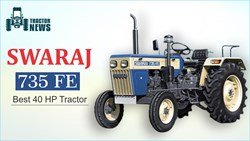 Swaraj 735 FE Tractor- 40 HP Best in Class  Tractor