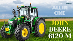 JOHN DEERE 6120 M : Excellent Features With 4 Cylinders & Outstanding Performance