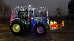 Banbury Christmas Tractor Run raises money for charities