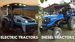 Full Guide to Comparison of Electric Tractor Vs Diesel Tractor