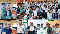 Agriculture Department Hosts 2-Day Beekeeping Transformation Seminar in Kupwara's Town Hall