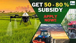 Farmers Can Get 50 to 80% Subsidy on Purchasing of Agriculture Machinery Under SMAM Scheme, Apply Now!!