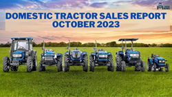 Domestic Tractor Sales Report for October 2023: A 3.93% Decline in Sales, 118,232 Units Sold