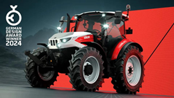 CNH Innovative Tractor Design Wins 2024 German Design Award