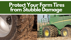 Minimizing Stubble Damage to Farm Tires- Protect Your Tractor Tires