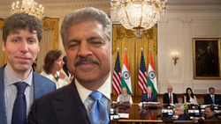 Anand Mahindra and Sam Altman Discuss Indian ChatGPT 'Challenge' in White House Meeting