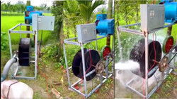 Indian Farmers Create  Innovative Irrigation Machine To Pump Water Without Electricity : Video