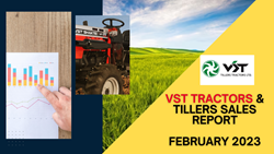  VST Tillers & Tractors Sales Report Shows Mixed Performance in February 2024, Tractor Sales Drop by 19.14%