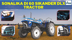 Sonalika DI 60 Sikander DLX- High Performance 60 HP Tractor WIth Advanced 5G Hydraulics: Features & Price in 2024