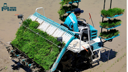 The High-Speed Kubota SPV-8 Ride on Rice Transplanter