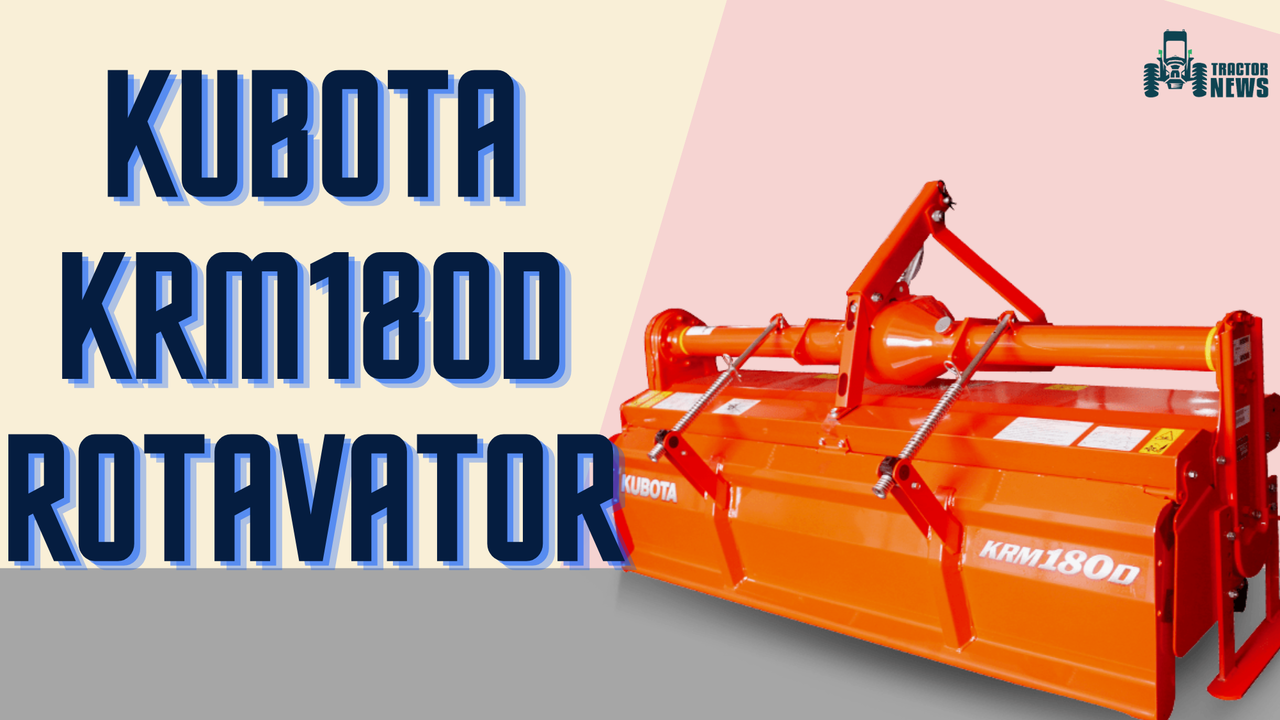 Kubota High-Performance Rotavators- KRM180D & KRMU181D