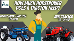 Tractor Horsepower Guide -How Much Horsepower Do Tractors Need?