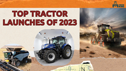 Top Tractor Launches of 2023 Worldwide:  Excellent Features & Specifications 