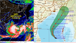 Cyclone Alert: Low-Pressure Area Set to Strengthen into Mocha Today