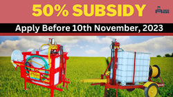 Farmers Can Get 50% Subsidy on Tractor Mounted Sprayers, Know Application Deadline, Apply Now!